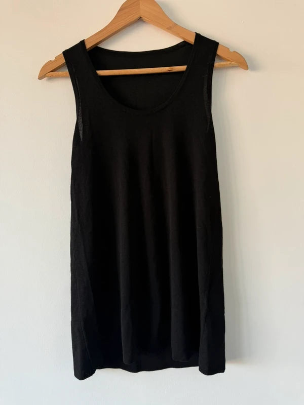 Zara Knitted Black Vest, photo 2 of 4