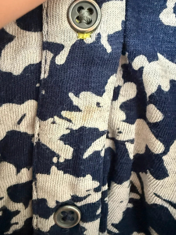 White Stuff Navy and Beige Patterned Shirt, photo 3 of 4