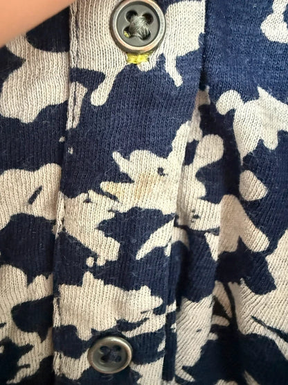 White Stuff Navy and Beige Patterned Shirt, photo 3 of 4