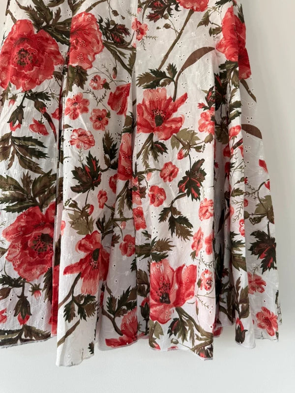 Old Per Una Label White Floral Long Skirt, photo 4 of 5