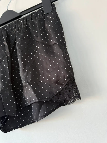 Black Polka Dot Pj Shorts, photo 2 of 3
