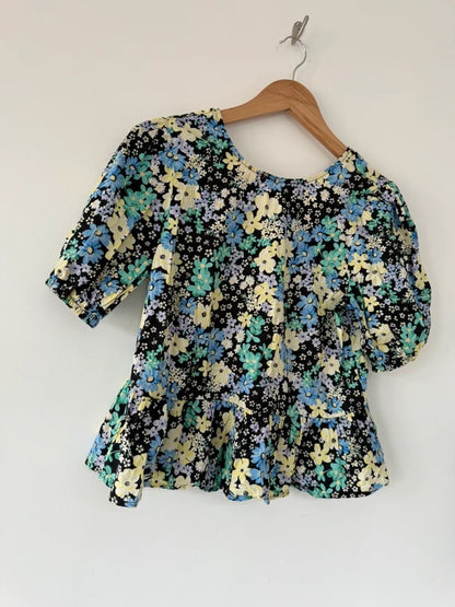 New Look Floral Peplum Top, photo 2 of 4