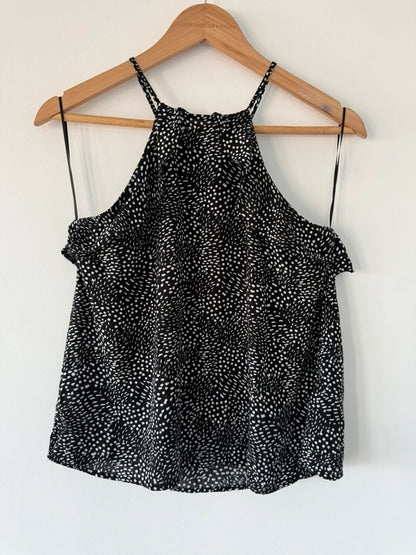 H&M Black Topped Summer Top, preloved