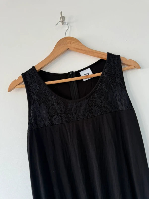 Mama Licious Black Cropped Jumpsuit, photo 2 of 4