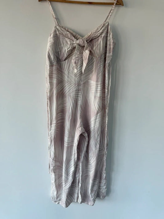 New Look Lilac and White Patterned Jumpsuit, preloved