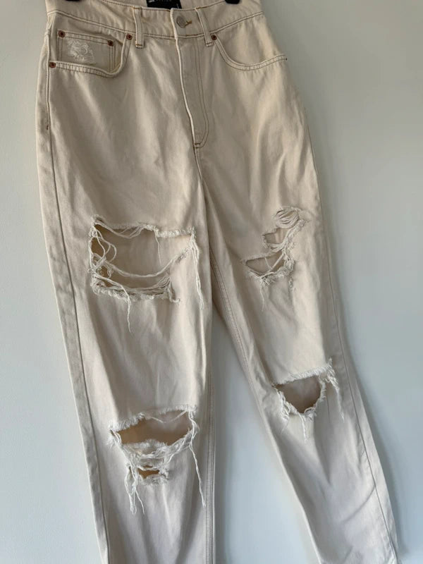 ASOS Design White Ripped Jeans, photo 4 of 5