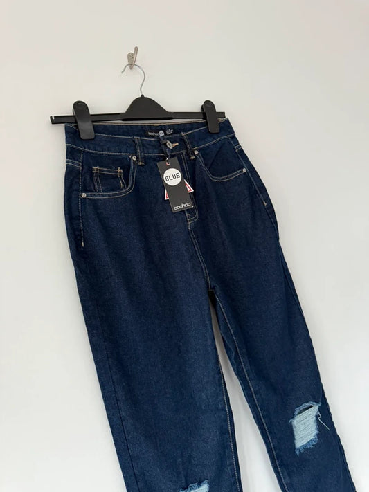 Boohoo Blue Jeans Ripped New with Tags, photo 2 of 5