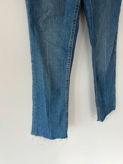 Zara Blue Skinny Wide Legged Jeans Size EUR 34, photo 3 of 5