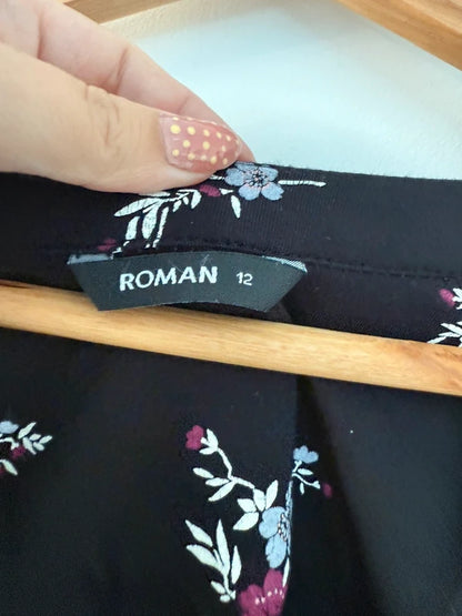 Roman Floral Shirt Blouse, photo 3 of 4