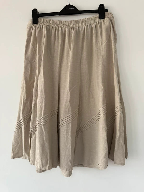 Julipa Beige Midi Skirt, photo 4 of 5