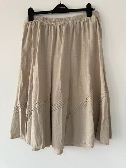 Julipa Beige Midi Skirt, photo 4 of 5