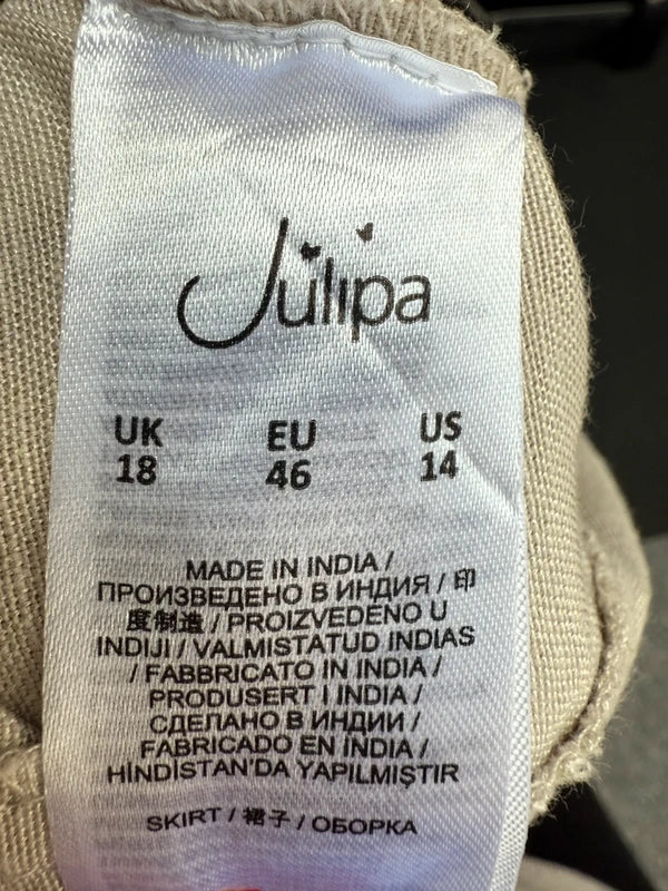 Julipa Beige Midi Skirt, photo 5 of 5