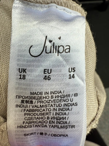 Julipa Beige Midi Skirt, photo 5 of 5