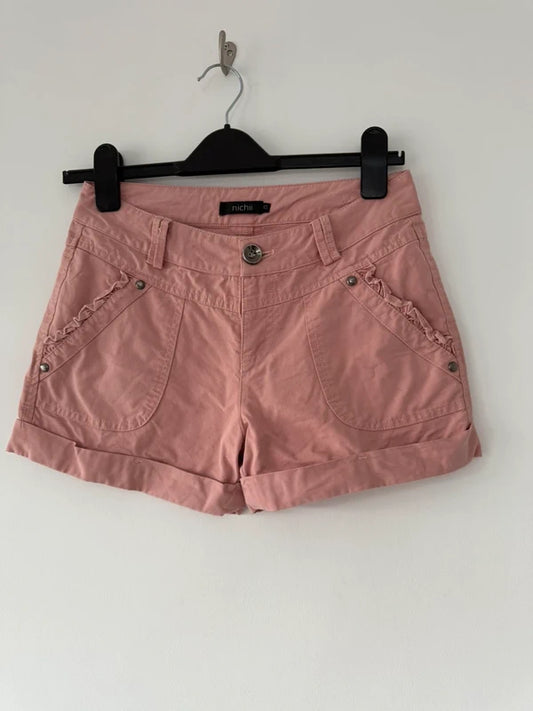 Nichii Pink Detailed Shorts, preloved