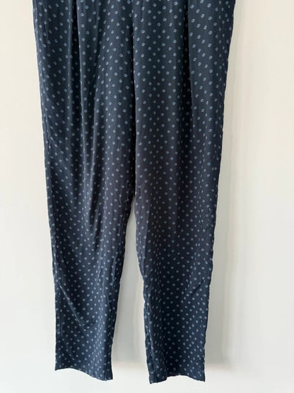 Marks and Spencer’s Blue Patterned Trousers Size 10 Long, photo 3 of 4