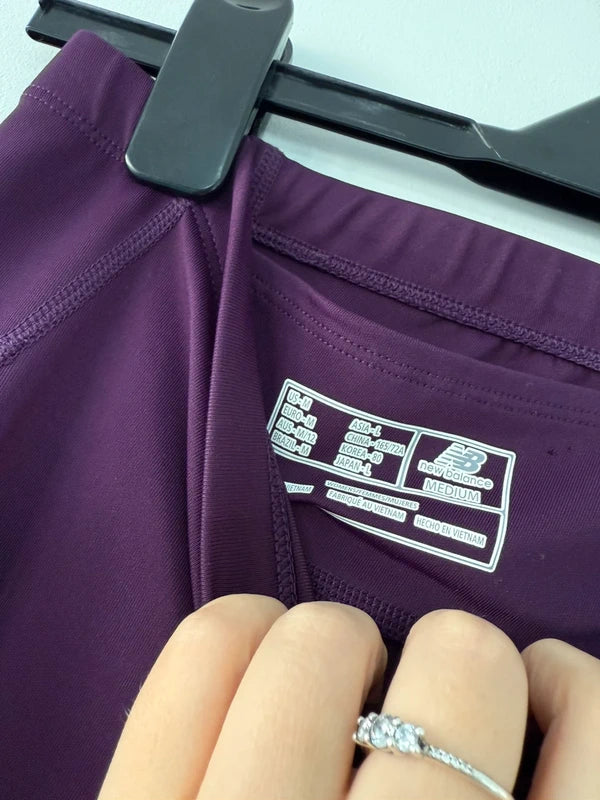 New Balance Purple Gym Leggings, photo 3 of 4