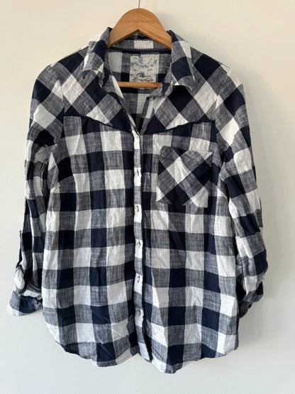 Falmer Heritage Blue Checkered Shirt, preloved
