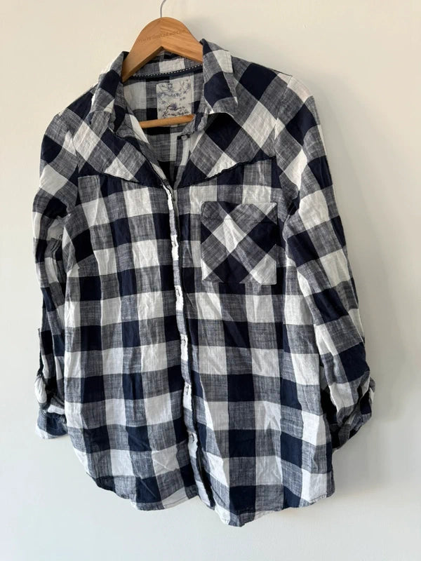 Falmer Heritage Blue Checkered Shirt, photo 2 of 3