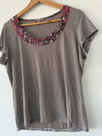 Vintage Per Una Striped R Shirt, photo 2 of 3