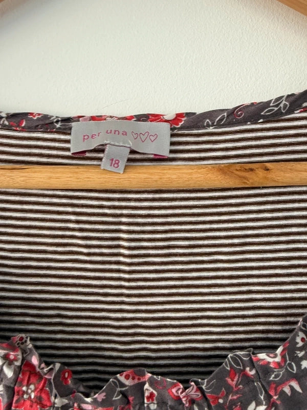 Vintage Per Una Striped R Shirt, photo 3 of 3
