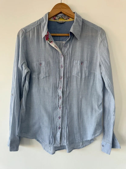 Per Una Blue Striped Shirt, preloved