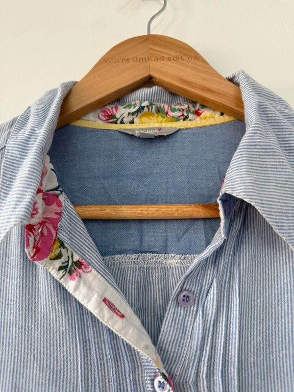 Per Una Blue Striped Shirt, photo 3 of 5