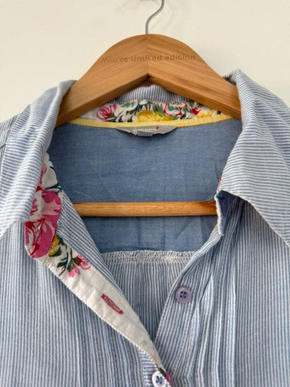Per Una Blue Striped Shirt, photo 3 of 5