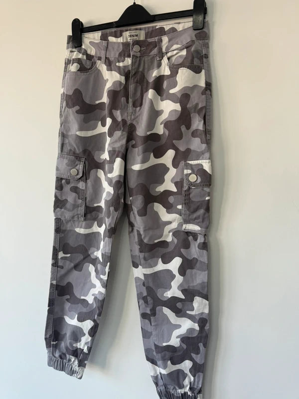 New Look Denim Cargo Cameo Grey Jeans, photo 2 of 3