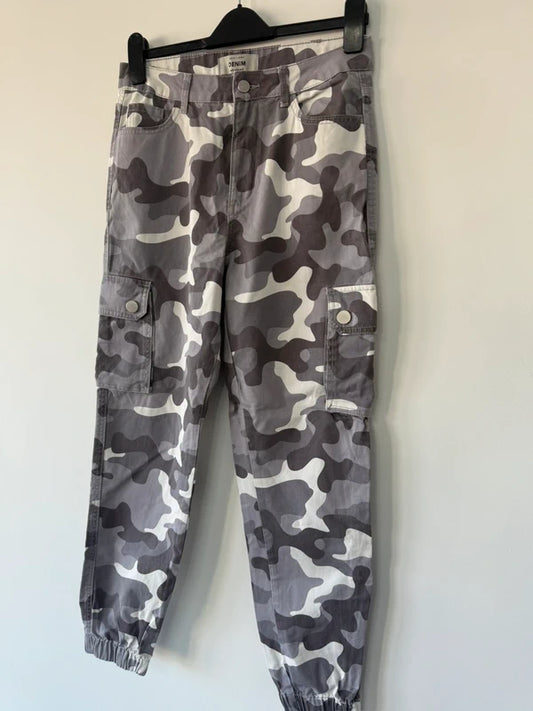 New Look Denim Cargo Cameo Grey Jeans, photo 2 of 3