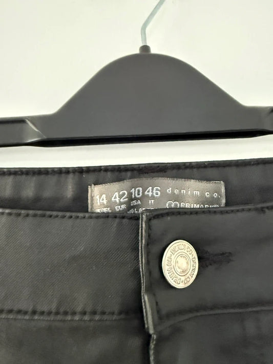 Primark Leather Style Black Skirt, photo 2 of 3