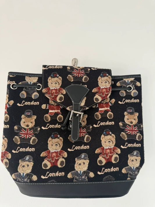 Signare Bear Patterned Backpack, photo 2 of 4