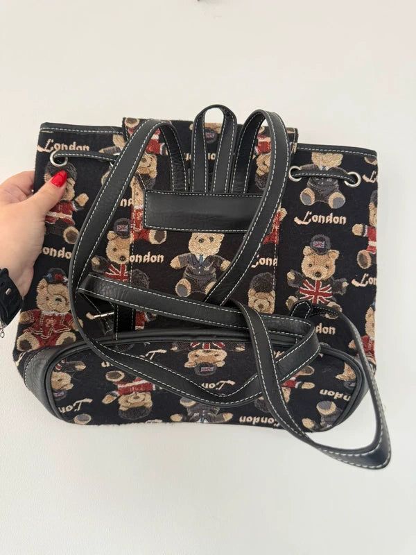 Signare Bear Patterned Backpack, photo 3 of 4