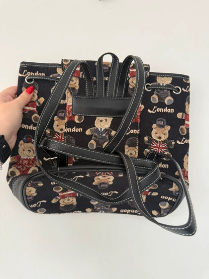 Signare Bear Patterned Backpack, photo 3 of 4