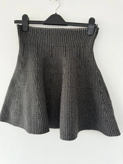New Look Black and Beige Skirt, preloved