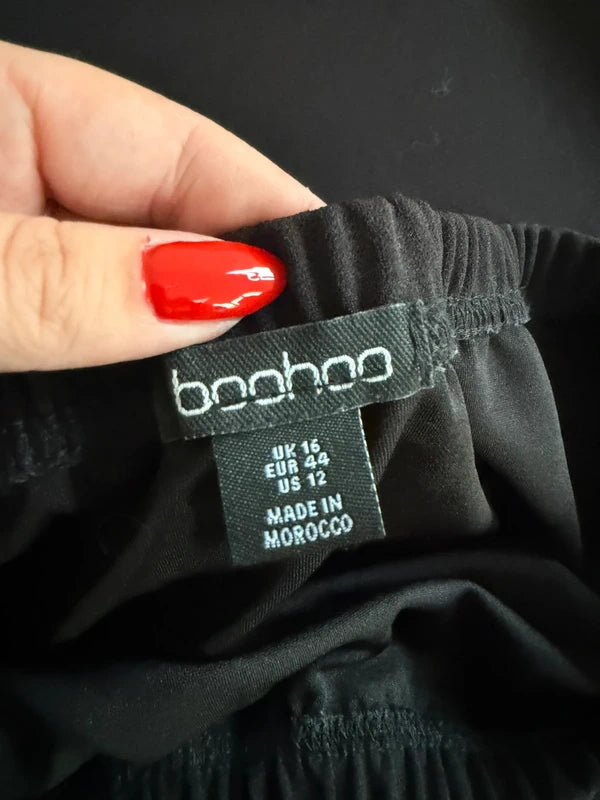 Boohoo Black Maxi Skirt, photo 2 of 2