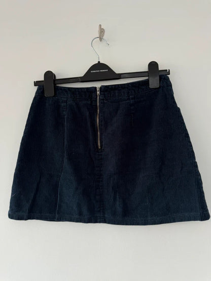 Urban BDG Navy Blue Cord Skirt, photo 3 of 4