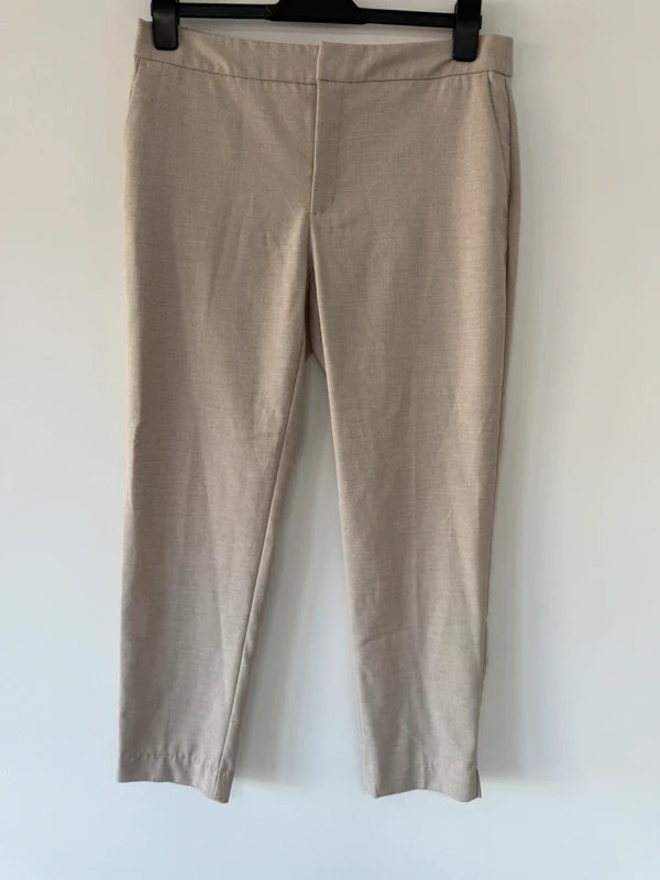 Zara Beige Smart Trousers Size EUR 40, preloved