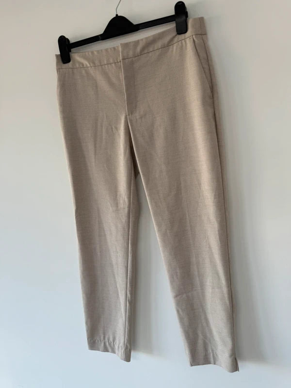 Zara Beige Smart Trousers Size EUR 40, photo 2 of 5