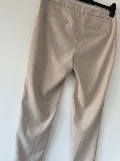 Zara Beige Smart Trousers Size EUR 40, photo 4 of 5