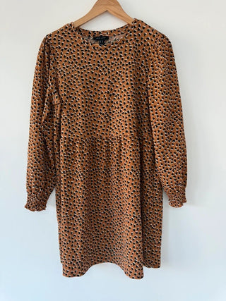 New Look Heart Patterned Dress, preloved
