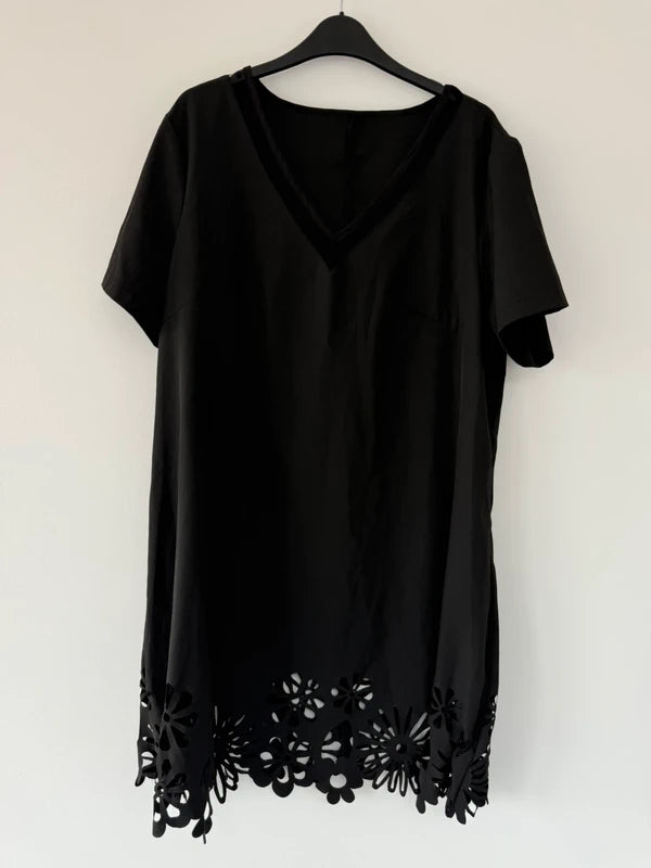 Shein Cut Out Black Dress, preloved