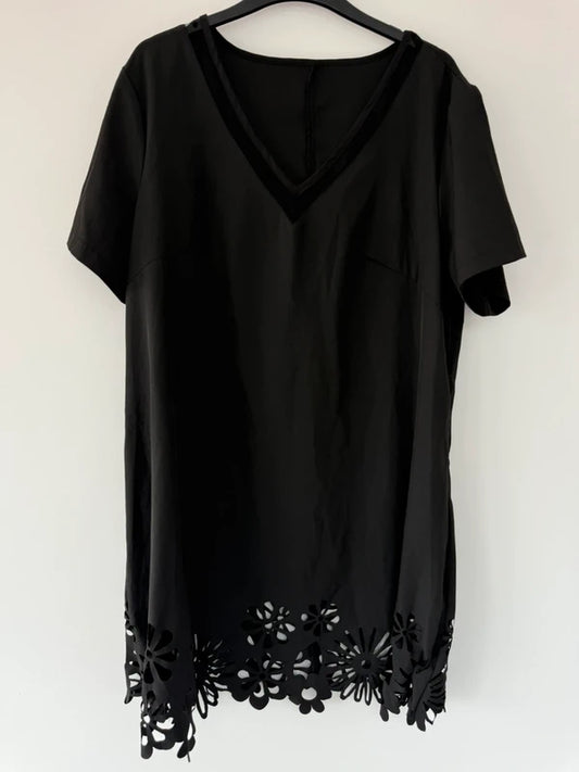 Shein Cut Out Black Dress, photo 2 of 4