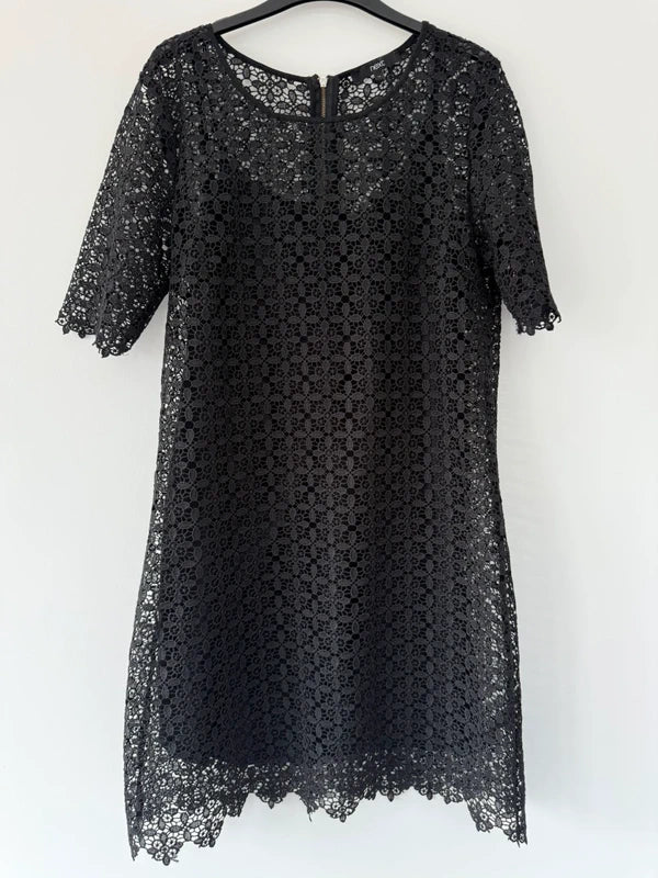 Next Black Lace Dress, preloved