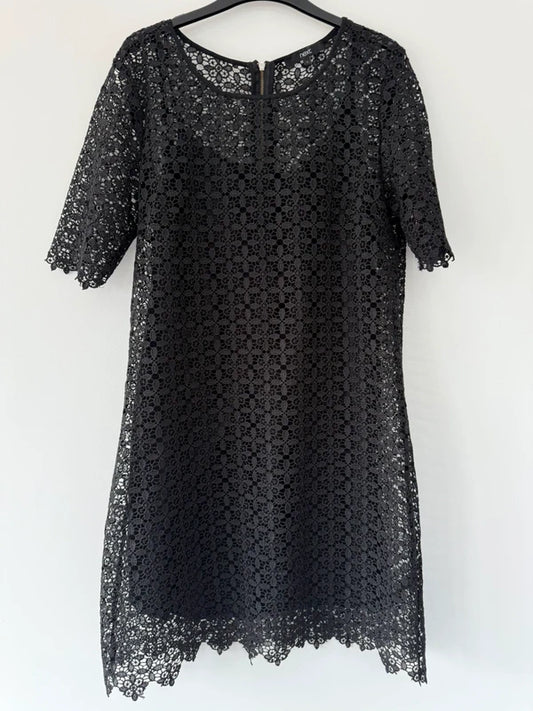 Next Black Lace Dress, preloved