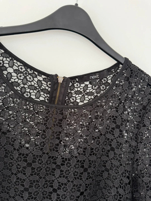 Next Black Lace Dress, photo 4 of 5