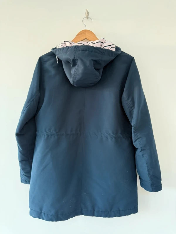 Cotton Traders Navy Blue Coat, photo 4 of 5