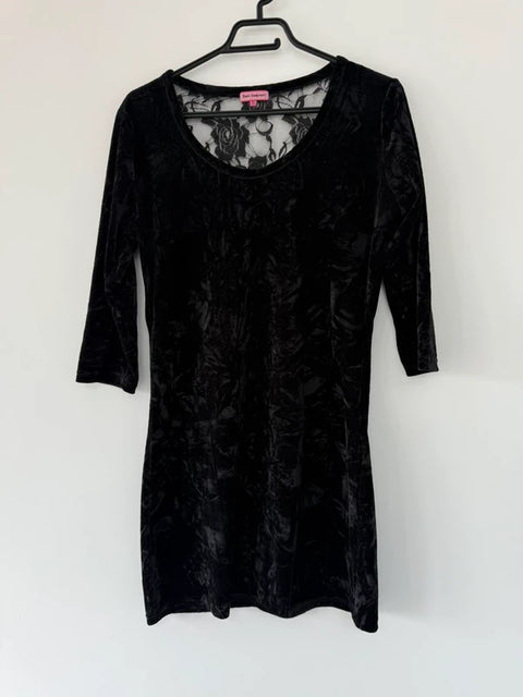 Basic Equipment Gothic Velvet Style Dress, preloved