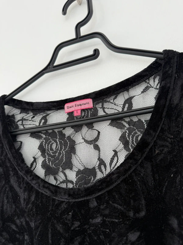 Basic Equipment Gothic Velvet Style Dress, photo 2 of 3