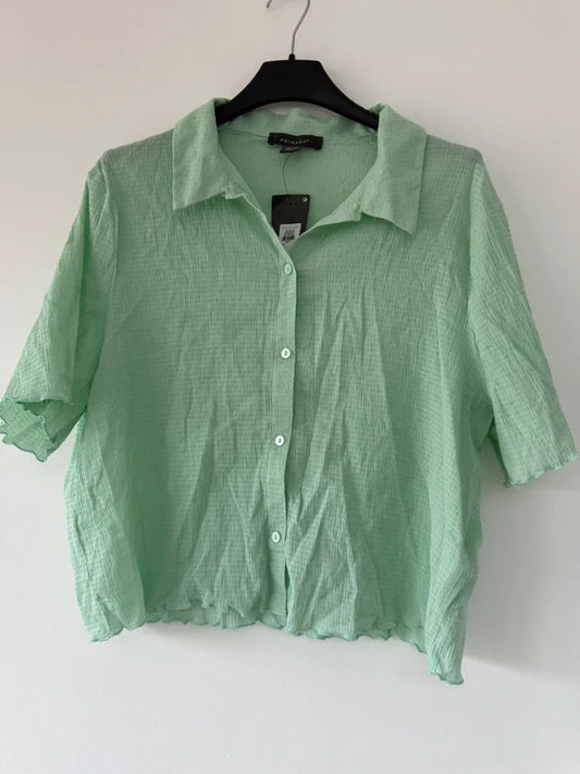 Primark Mint Green Shirt Size 14 New with Tags, preloved