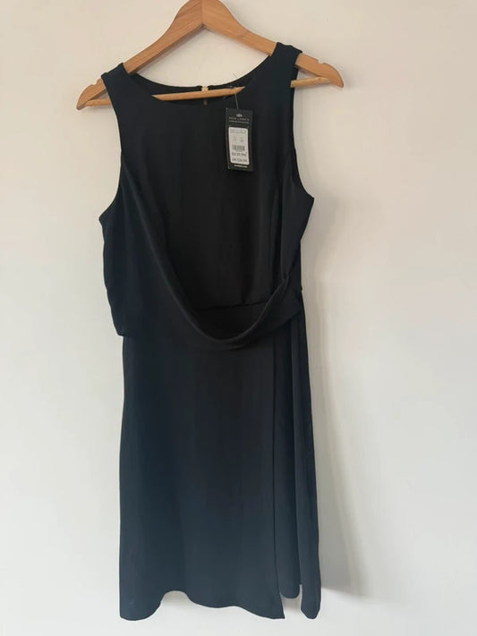 New Look Black Going Out Dress Size 12 New, preloved